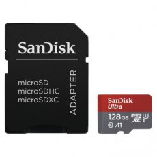 SanDisk MicroSDXC Ultra 128GB 100MB/s C10-UHSI-A1